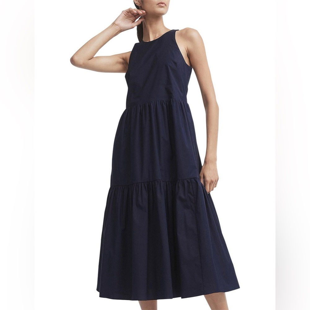 WITCHERY RACER TIERED DRESS